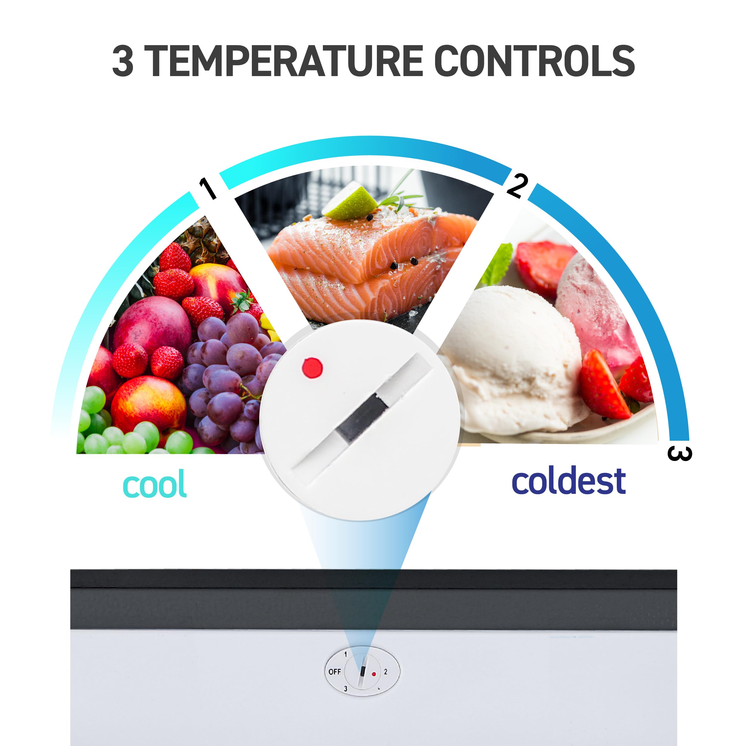 6.0 Cu.Ft. Upright Freezer - Black - Black | Fridge.com