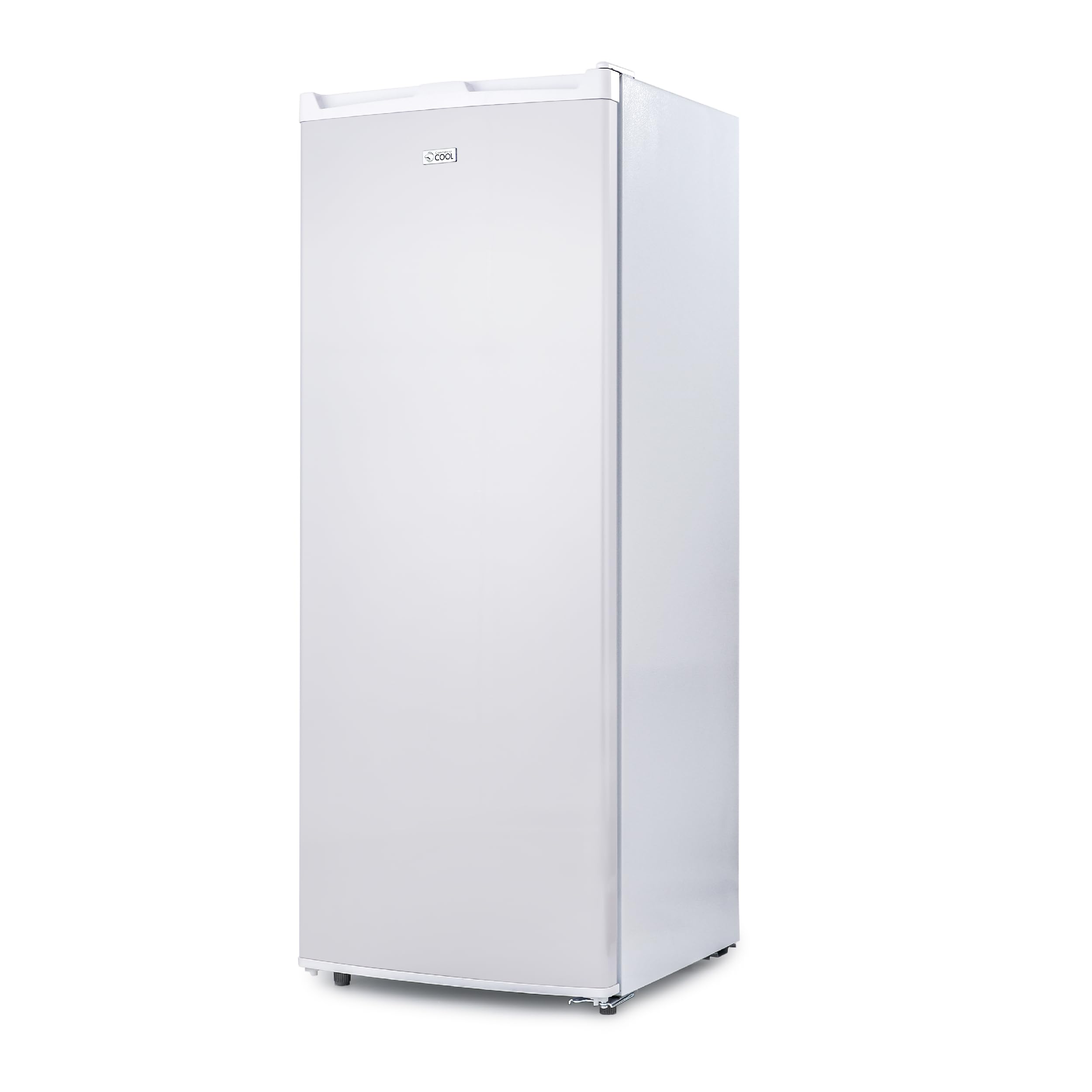 Commercial Cool Upright Freezer, Stand Up Freezer 6 Cu Ft with Reversible Door, White | Fridge.com