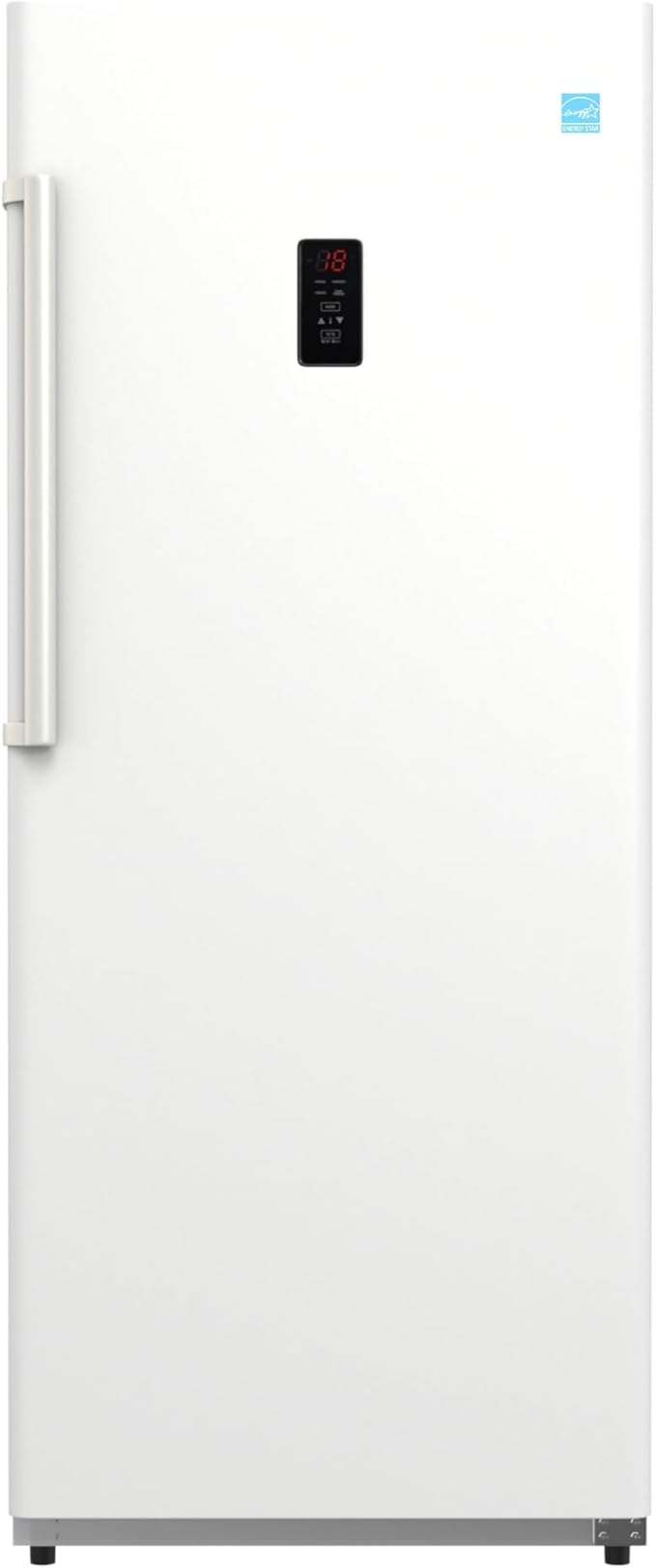Conserv 14cf Upright Freezer CONVERTIBLE REF Garage Ready 28in wide 110V(White) | Fridge.com