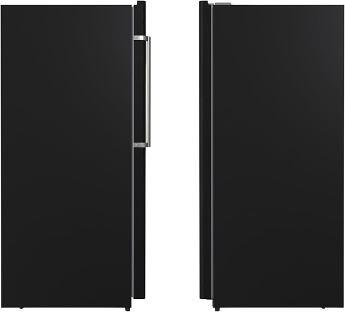 Conserv 14cf Upright Freezer Convertible Ref Garage Ready 28in Wide 110V (Black) - View 3 | Fridge.com