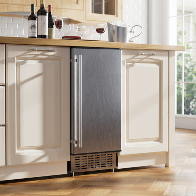 Coolake 15 120 Lbs/day Built-in Ice Maker, Self Cleaning Freestanding Under Counter Ice Machine With 30 Lbs Ice Storage | Fridge.com