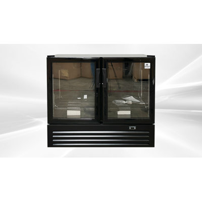 Cooler Depot 47'' W 200 Cans (12 oz.) 7 Cubic Feet Beverage Cooler with Reversible Door | Fridge.com