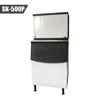 Cooler Depot 500 Lb. Daily Production Cube Clear Ice Freestanding Ice Maker | Fridge.com