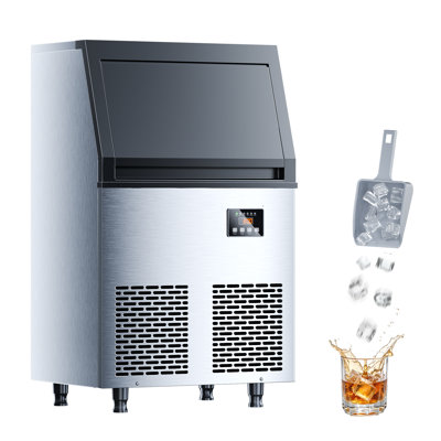 Coolski Commercial Ice Maker, 200 lbs/24H Under Counter Ice Machine, 35 lbs Bin | Fridge.com