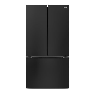 36 in. Vista Collection 27.4 cu. ft. French Door Refrigerator, Freezer Drawer, Water Dispenser, Ice Maker, Matte Black | Fridge.com