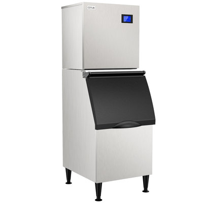 Cotlin 650 Lb. Daily Production Clear Cube Ice Freestanding Commercial Ice Maker Machine  With Self-Cleaning - View 1 | Fridge.com