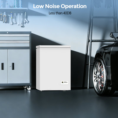 3.5 Cu. Ft Chest Freezer, Ultra-Low Temperature (-40F-12F), Small Deep Freezer with Removable Basket Free Standing Top open Door Perfect for Home Do — FIN-0020121 | Fridge.com