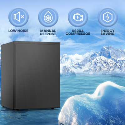 Upright Freezer, Energy Saving 2.1 Cu.ft Single Door Compact Upright Freezer With Reversible Door | Fridge.com