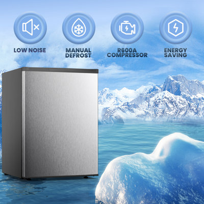 Upright Freezer, Energy Saving 2.1 Cu.ft Single Door Compact Upright Freezer With Reversible Door | Fridge.com