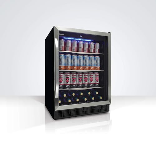 Danby Silhouette SBC057D1BSS Stainless Steel Single Zone Beverage Center - View 6 | Fridge.com