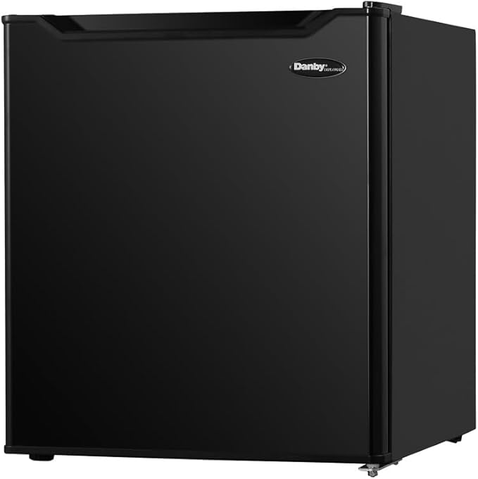 Danby 1.6 cu. ft. Compact Fridge In Black DAR016B1BM - View 3 | Fridge.com