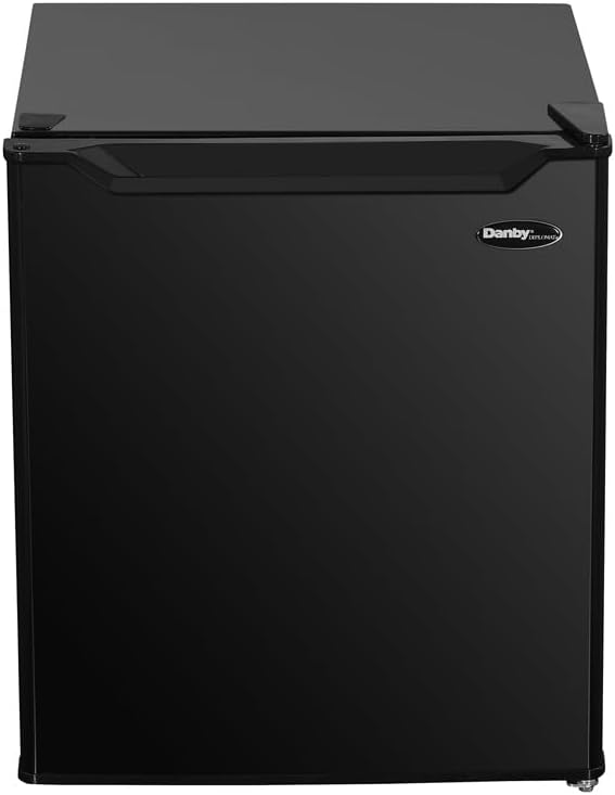 Danby 1.6 cu. ft. Compact Fridge In Black DAR016B1BM - View 5 | Fridge.com