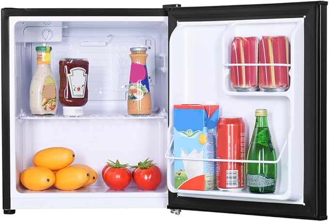 Danby 1.6 cu. ft. Compact Fridge In Black DAR016B1BM - View 6 | Fridge.com