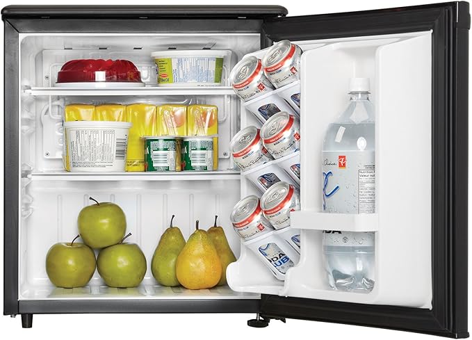 Danby Compact Refrigerator, 1.8 cu ft, Black DAR017A2BDD - 1 Each - View 5 | Fridge.com