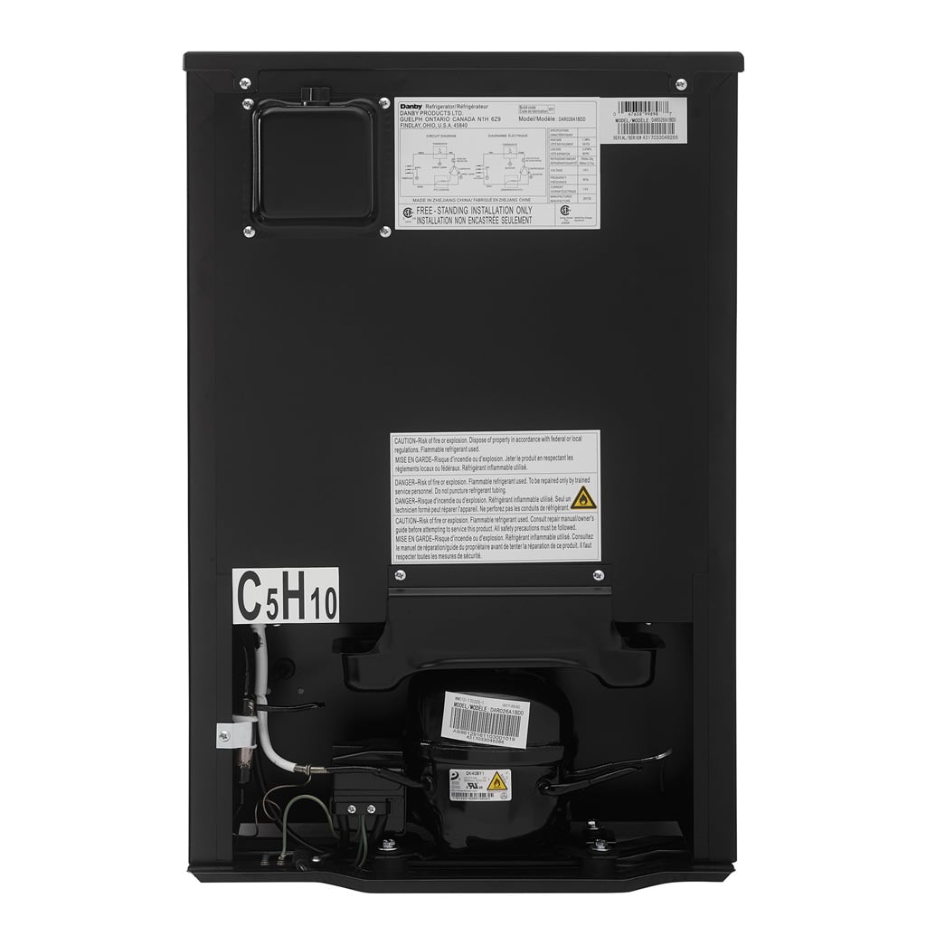 Danby 2.6 Cubic Feet Freestanding Mini Fridge - View 5 | Fridge.com