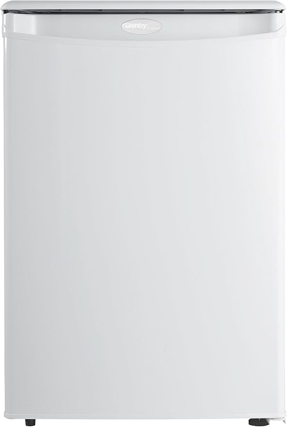 Danby Designer DAR026A1WDD-6 2.6 Cu.Ft. Mini Fridge, Compact Refrigerator for Bedroom, Office, bar, countertop, E-Star Rated in White | Fridge.com