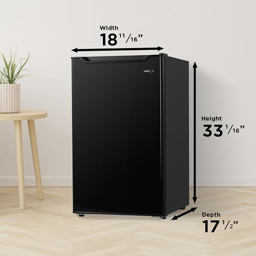 Danby DAR032B2BM 3.2 cu. ft. Compact Fridge In Black - View 3 | Fridge.com