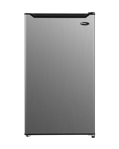 Danby DAR032B2SLM 3.2 cu. ft. Compact Refrigerator - Stainless Steel | Fridge.com