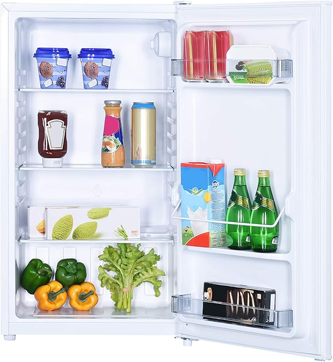 Danby Dar032b2wm 3.2 Cu. Ft. Compact Fridge In White - View 4 | Fridge.com