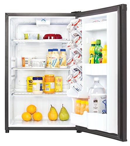 Danby Designer Dar044a4bdd-6 4.4 Cu.Ft. Mini Fridge, Compact Refrigerator For Bedroom, Living Room, Bar, Dorm, Kitchen, Office, E-Star In Black - View 6 | Fridge.com