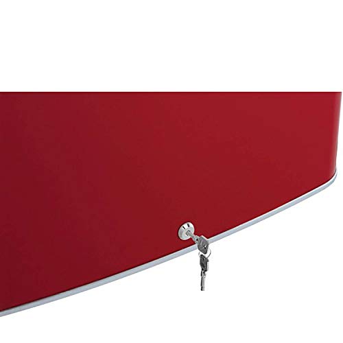 Danby DAR044A6LDB 4.4 cu. ft. Retro Compact Fridge In Metallic Red 4.4 cu. ft. (124 L) Capacity Compact All Refrigerator Featuring Danby’S Patented Design Energy Star Compliant - View 5 | Fridge.com