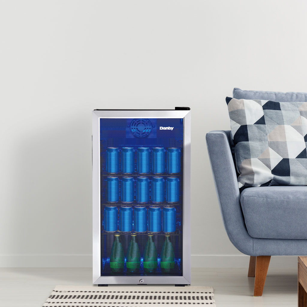 Danby 18" Beverage Center DBC117A1BSSDB6 - View 4 | Fridge.com