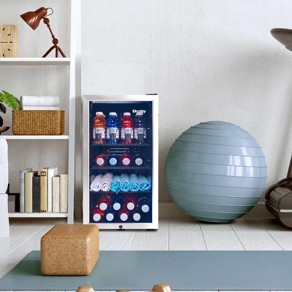 Danby 18" Beverage Center DBC117A1BSSDB6 - View 5 | Fridge.com