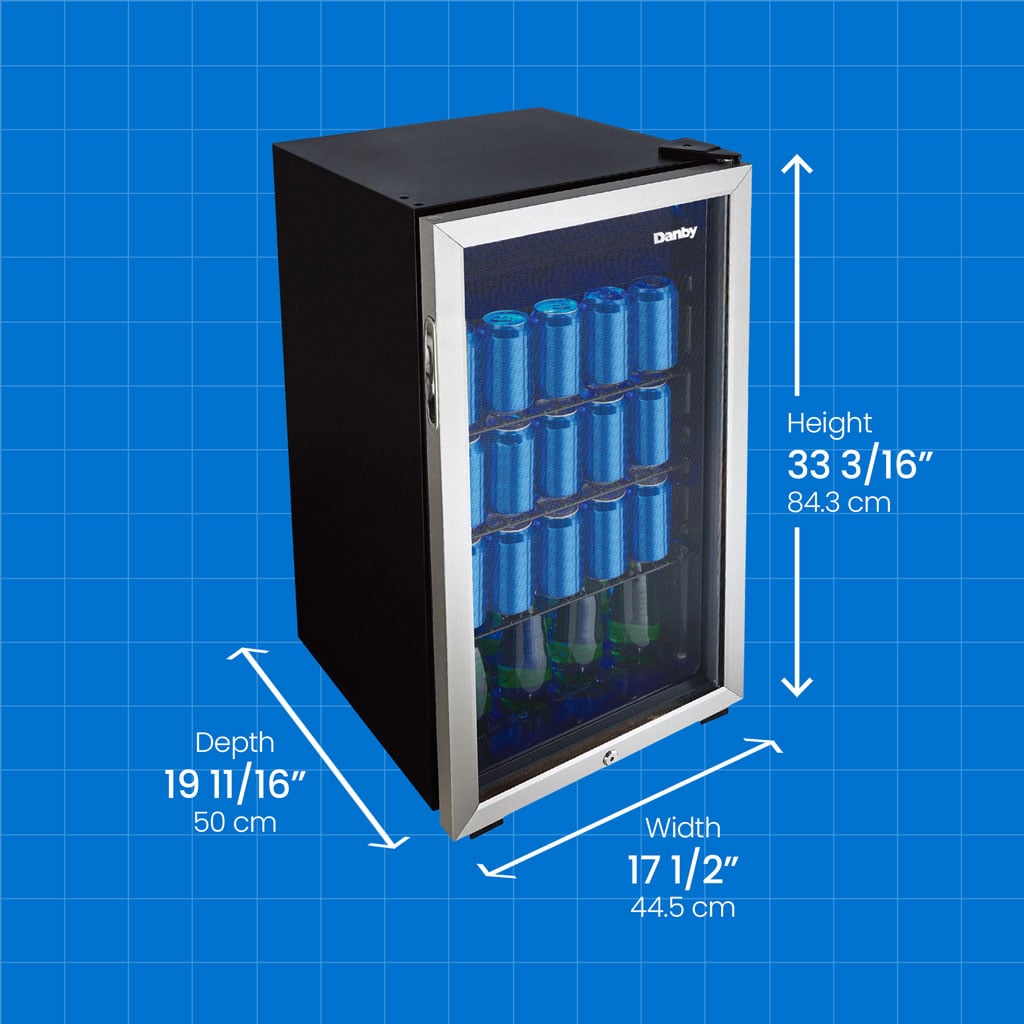 Danby 18" Beverage Center DBC117A1BSSDB6 - View 6 | Fridge.com