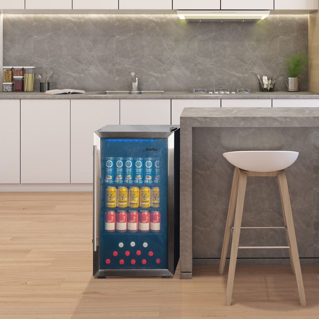 Danby 18" Undercounter Beverage Center DBC117A2BSSDD6 - View 5 | Fridge.com