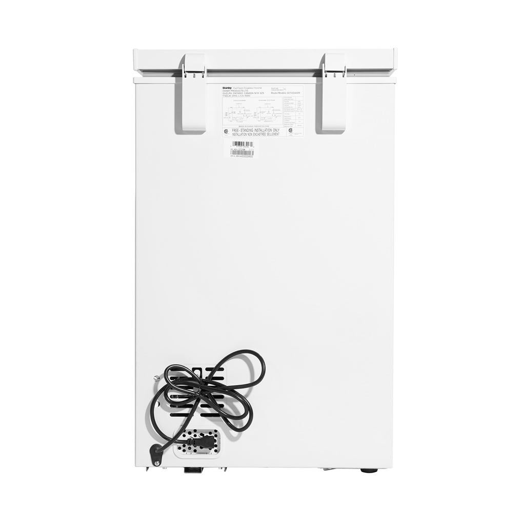 Danby Diplomat 20" Compact Chest Freezer DCF035A6WM - View 6 | Fridge.com