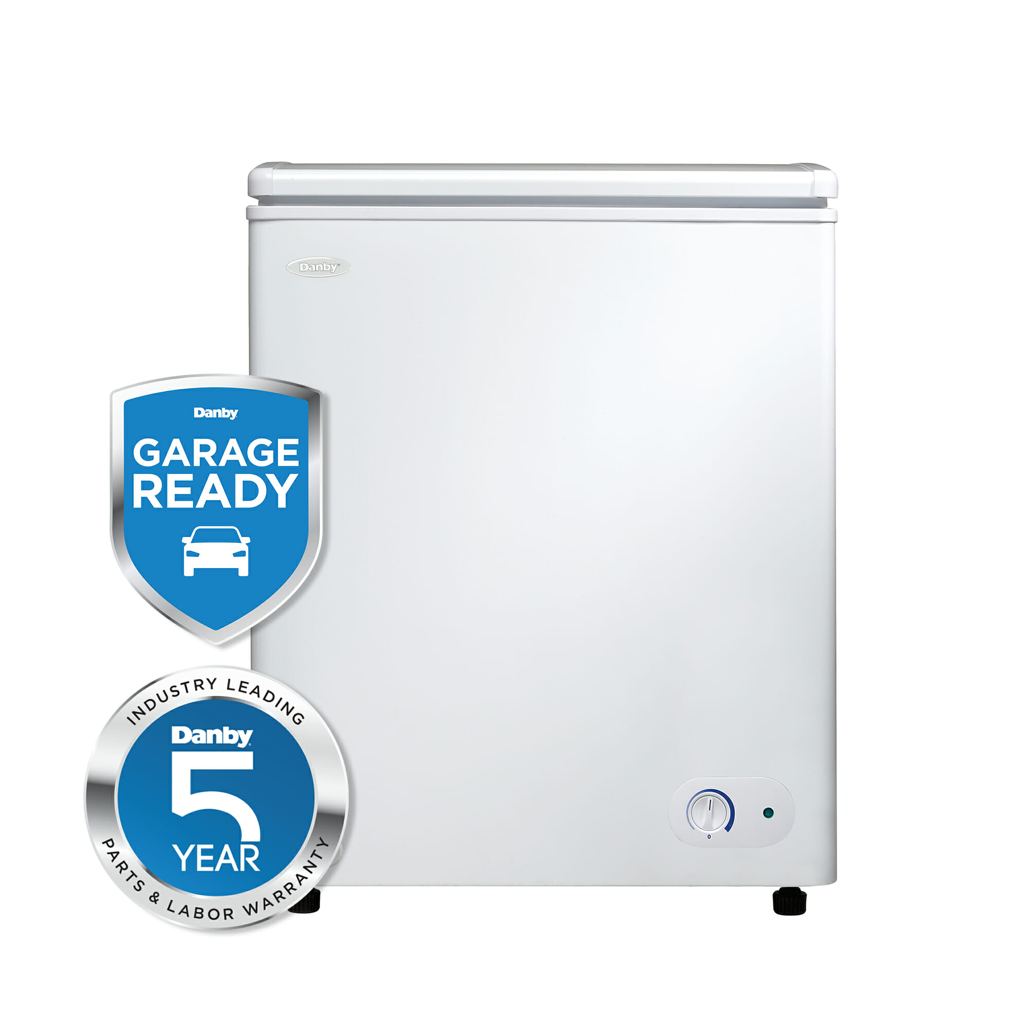 Danby 25" Compact Chest Freezer DCF038A2WDB - View 2 | Fridge.com
