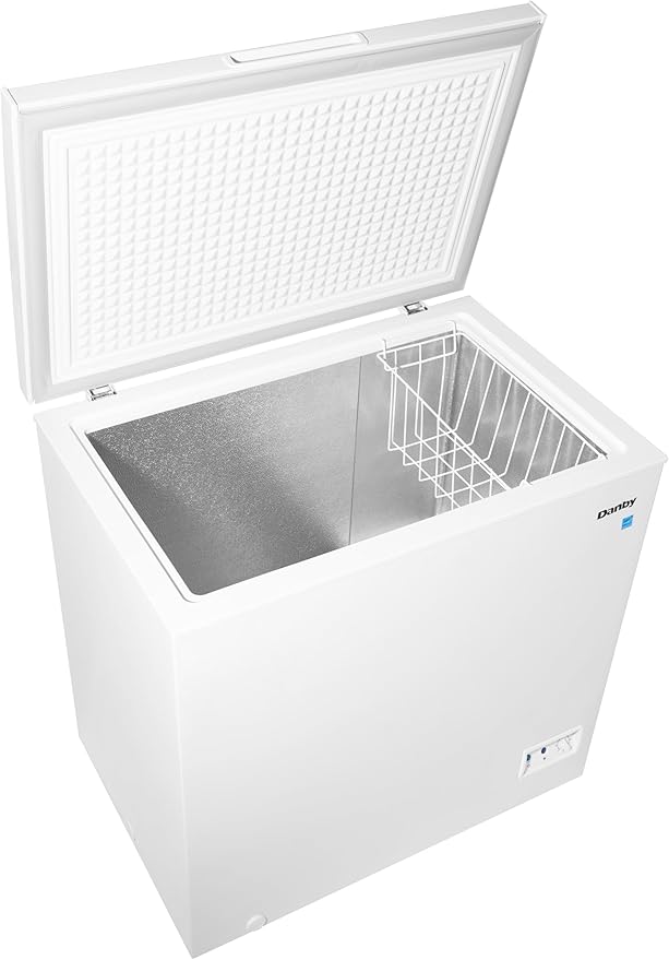 Danby 7.0 cu. ft. Square Model Chest Freezer in White DCF070A5WDB | Fridge.com
