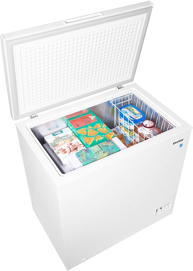 Danby 7.0 Cu. Ft. Square Model Chest Freezer In White Dcf070a5wdb - View 2 | Fridge.com