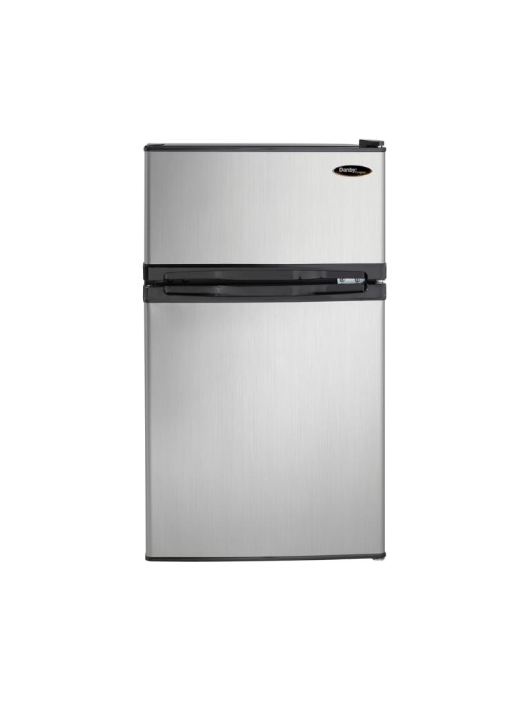 Danby 19 Inch Designer 19" Undercounter Compact Top Freezer Refrigerator DCR031B1BSLDD | Fridge.com