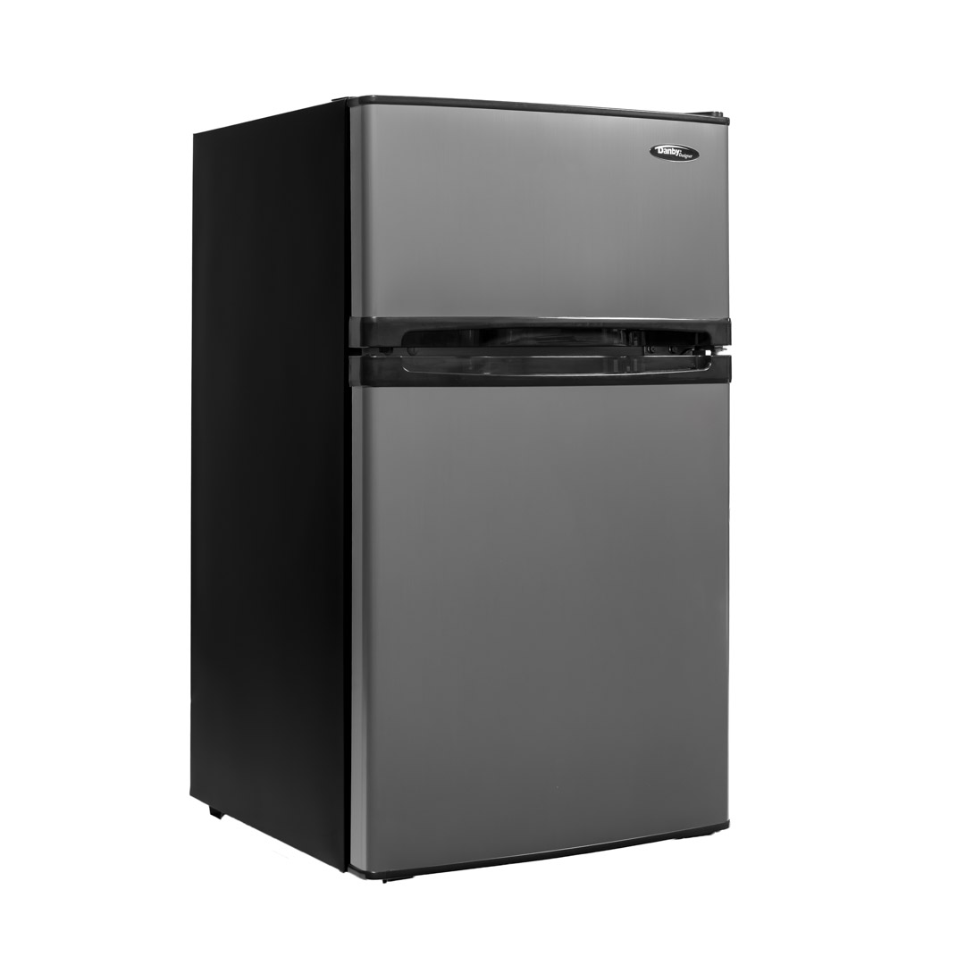 Danby 19 Inch Designer 19" Undercounter Compact Top Freezer Refrigerator DCR031B1BSLDD - View 2 | Fridge.com