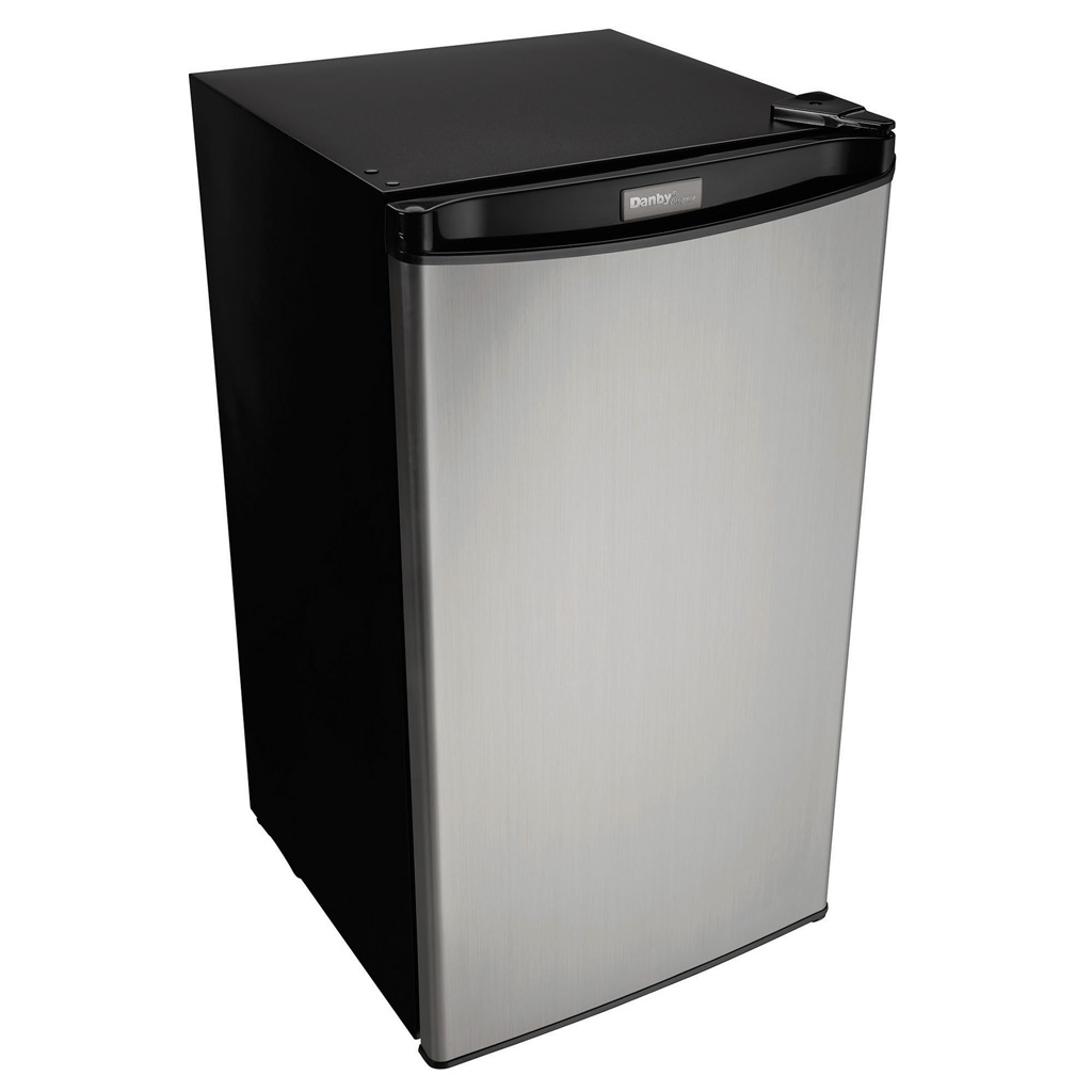 Danby DCR032A2BSLDD Designer 3.2 cu. ft Compact Refrigerators, Stainless Steel (Stainless Look) - View 2 | Fridge.com