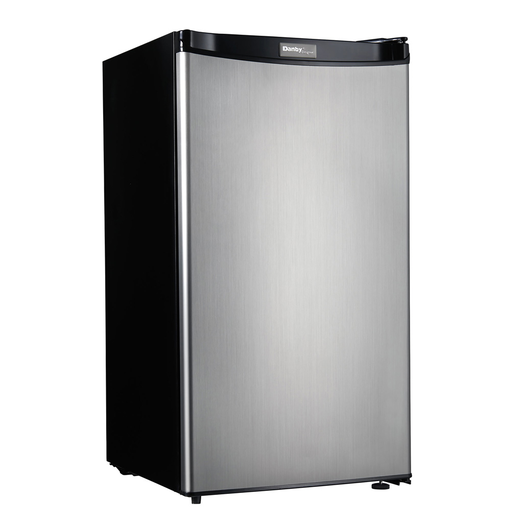 Danby DCR032A2BSLDD Designer 3.2 cu. ft Compact Refrigerators, Stainless Steel (Stainless Look) - View 4 | Fridge.com