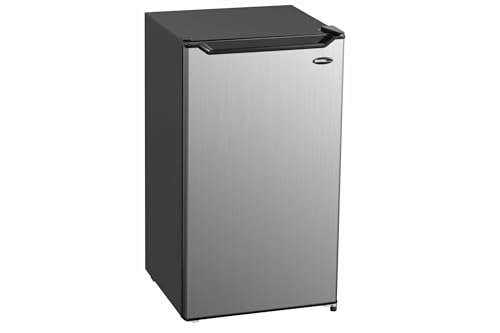 Danby DCR044B1SLM-6 4.4 cu.ft. Compact Refrigerator With Chiller-Mini Fridge For Bar, Dorm, Basement, Den, Kitchen, Or Living Room, Stainless Steel - View 4 | Fridge.com
