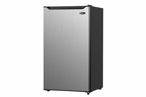 Danby DCR044B1SLM-6 4.4 cu.ft. Compact Refrigerator With Chiller-Mini Fridge For Bar, Dorm, Basement, Den, Kitchen, Or Living Room, Stainless Steel - View 5 | Fridge.com