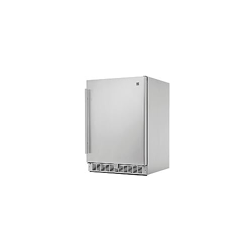 Danby DAR055D1BSSPRO Silhouette 5.5 cu. ft. Stainless Steel Compact Refrigerator - Energy Star - View 3 | Fridge.com