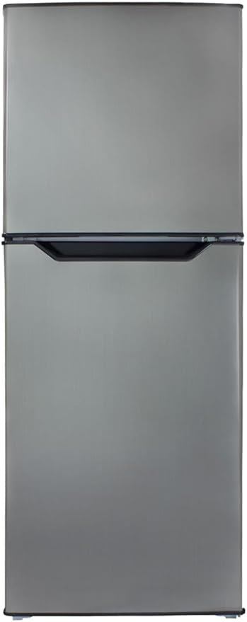 Danby DFF070B2BSLDB-6 7.0 cu. ft. Frost Free Top Mount Freezer in Black Stainless Steel | Fridge.com