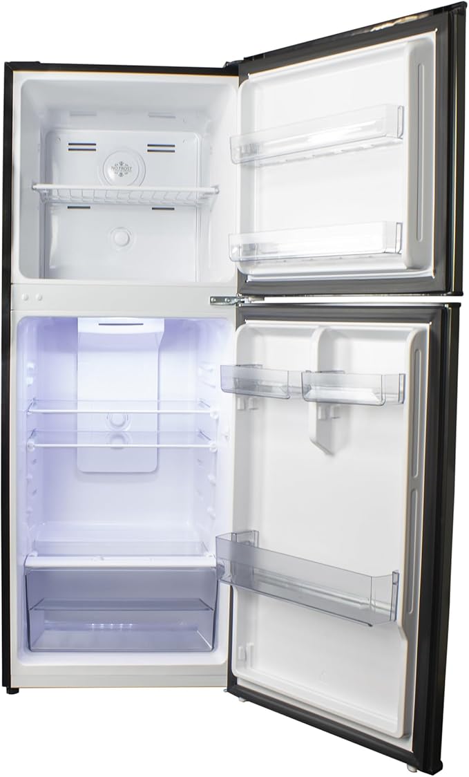Danby DFF070B2BSLDB-6 7.0 cu. ft. Frost Free Top Mount Freezer In Black Stainless Steel - View 4 | Fridge.com