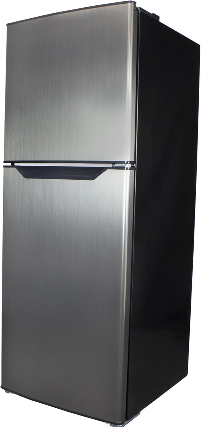 Danby DFF070B2BSLDB-6 7.0 cu. ft. Frost Free Top Mount Freezer In Black Stainless Steel - View 5 | Fridge.com