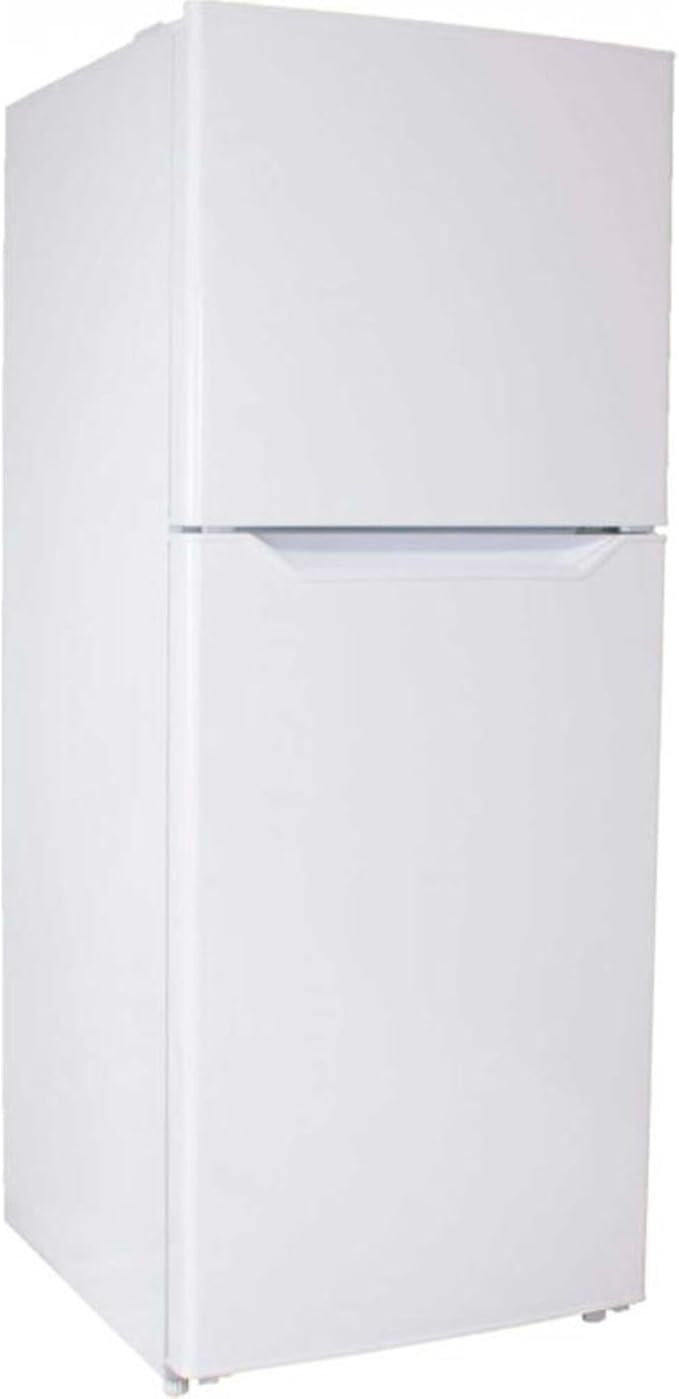 Danby DFF101B2WDB 24" Top Freezer Refrigerator With 10.1 cu. ft. Total Capacity Energy Star Certified Adjustable Glass Shelves In White - View 2 | Fridge.com