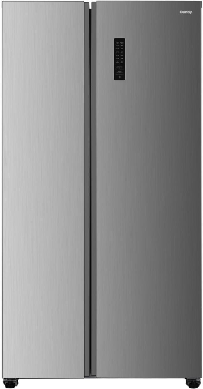 Danby 36 Inch Side-by-Side Refrigerator DFF212B1SLDB | Fridge.com