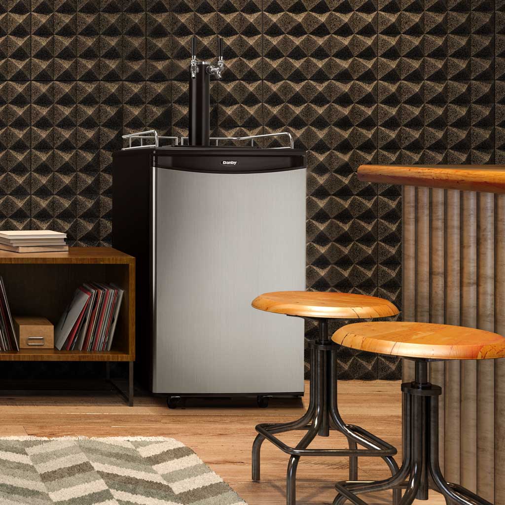 Danby Freestanding Kegerator DKC054A1BSL2DB - View 6 | Fridge.com
