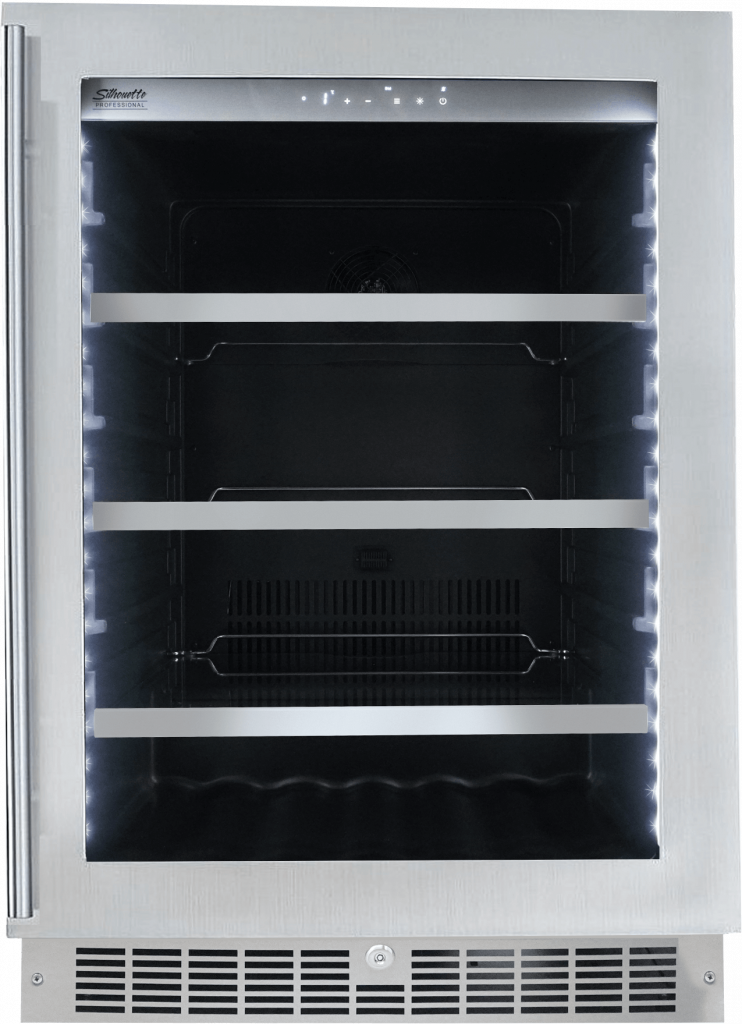 Silhouette Professional 126 Can 23" Undercounter Beverage Refrigerator | Fridge.com