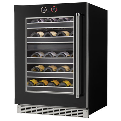 Danby Dual Zone 26.75'' Built-In 37 Bottle Wine Refrigerator | Fridge.com