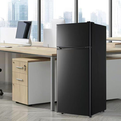 DEMULLER 4.5 Cu.Ft Mini Fridge with Freezer Mini Fridge with Adjustable Shelves Small Refrigerator with 2-Door for Home, Kitchen, Office and Bedroom | Fridge.com