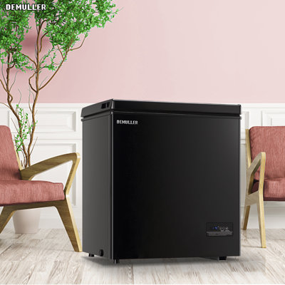 5.0 Cu.ft Chest Freezer with Intelligent Temperature Control(-15F to 41F), Top Open Door Deep Freezer with TWO Hanging Baskets and Side Defrost Wate | Fridge.com